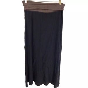 James Perse Foldover Waist Knit Skirt